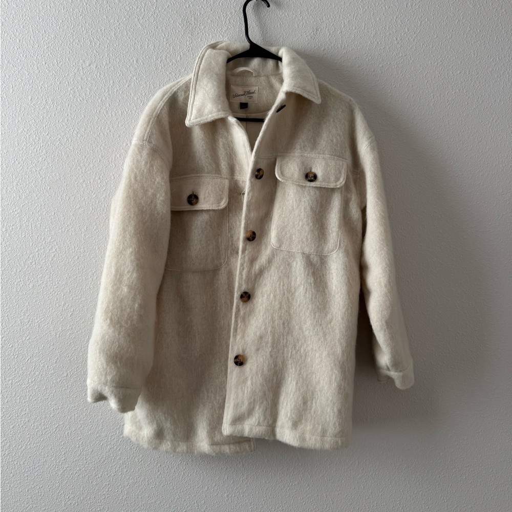 Universal Thread Off-White Wool Jacket